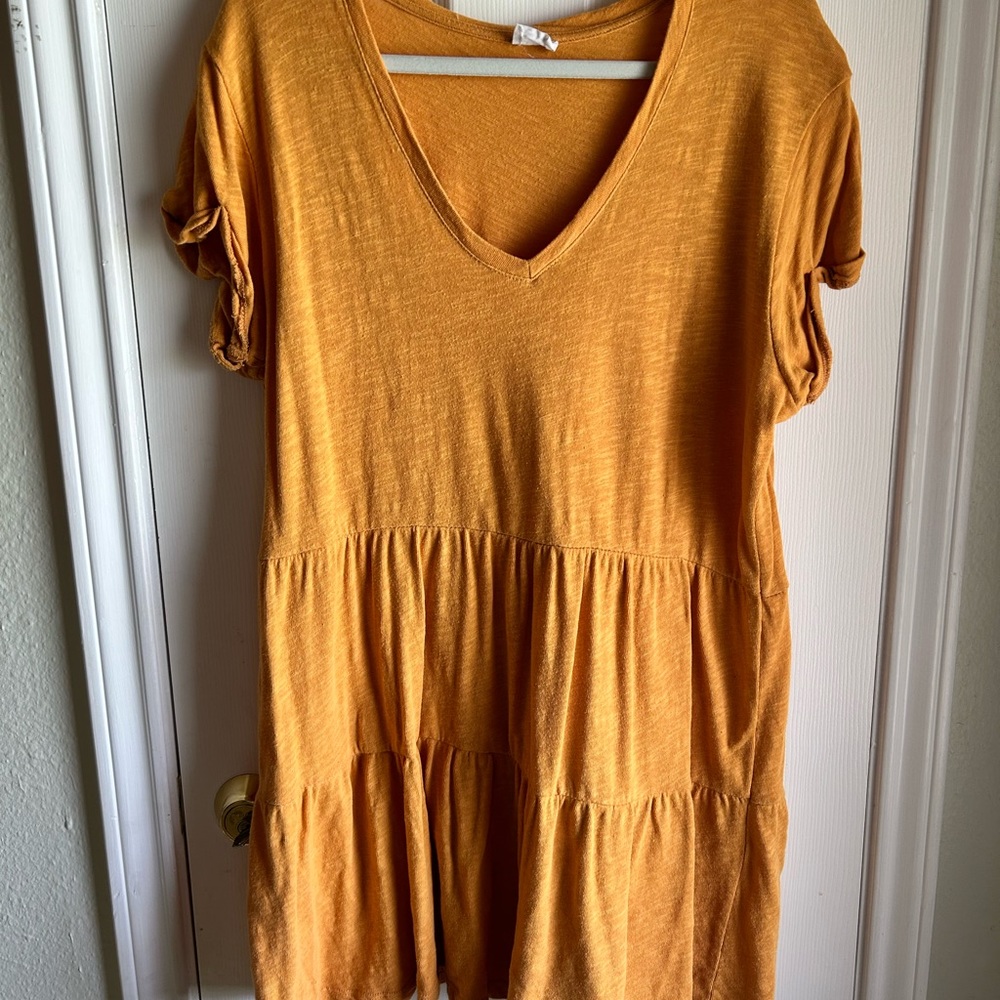 Cotton On Mustard Dress